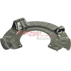 Comprar Chapa protectora contra salpicaduras, disco de freno de METZGER 6115130 a bajo precio de 20,79 €