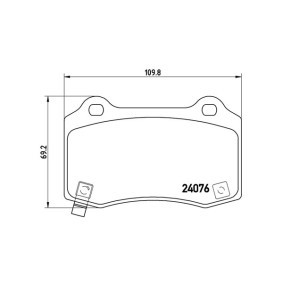 Köp Bromsbelägg av MAGNETI MARELLI 363700411024 till det låga priset 3131,16 kr
