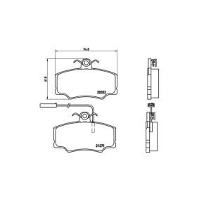 Acquista Kit pastiglie freni da MAGNETI MARELLI 363700423048 a buon mercato per soli 71,67 €