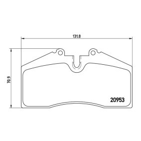 Köp Bromsbelägg av MAGNETI MARELLI 363700465005 till det låga priset 2395,63 kr