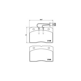 Acquista Kit pastiglie freni da MAGNETI MARELLI 363700506009 a buon mercato per soli 61,31 €