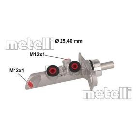 Comprar Cilindro principal de freno de METELLI 05-0891 a bajo precio de 89,28 €
