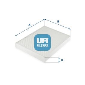 Achetez des Filtre d'habitacle UFI 53.312.00 à prix pour 11,87 €
