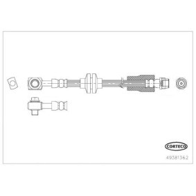 Comprar Latiguillo de freno de CORTECO 49381362 a bajo precio de 30,70 €