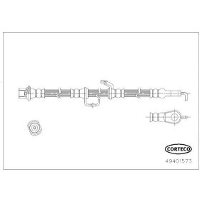 Comprar Latiguillo de freno de CORTECO 49401573 a bajo precio de 34,93 €