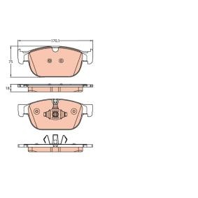 Acquista Kit pastiglie freni da TRW GDB2153 a buon mercato per soli 65,58 €