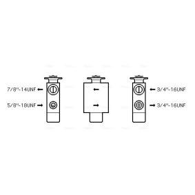 Expansionsventil, Klimaanlage von AVA COOLING SYSTEMS VN1101