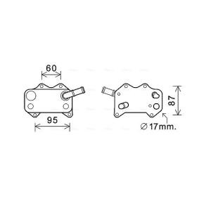 Ölkühler von AVA COOLING SYSTEMS VN3329