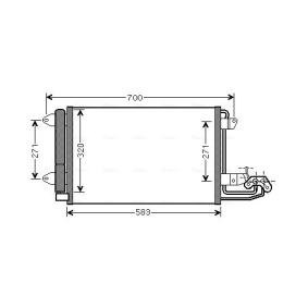 Klimakondensator von AVA COOLING SYSTEMS VN5209D