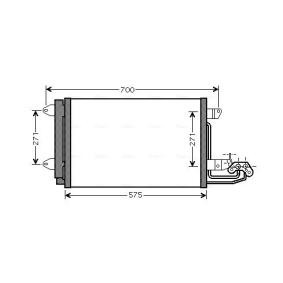 Klimakondensator von AVA COOLING SYSTEMS VN5269D