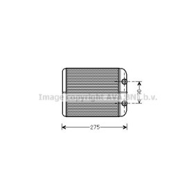 Wärmetauscher, Innenraumheizung von AVA COOLING SYSTEMS VN6301