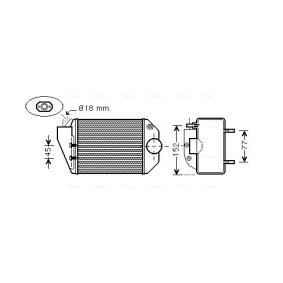 Achetez des Intercooler AVA COOLING SYSTEMS VNA4221 à prix pour 199,09 €