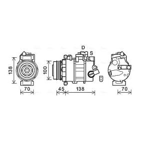 Klimakompressor von AVA COOLING SYSTEMS VNK384