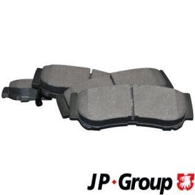 Compre Pastilhas de travão de JP GROUP online para H-1 Camião de plataforma/chassis a preços moderados