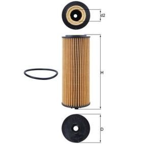 Ölfilter von MAHLE ORIGINAL OX 1162D