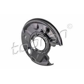 Comprar Chapa protectora contra salpicaduras, disco de freno de TOPRAN 409 532 a bajo precio de 41,60 €