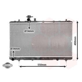 Achetez des Radiateur du moteur VAN WEZEL 52002084 à prix pour 111,04 €