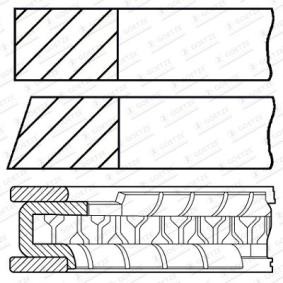 Acquista Kit fasce elastiche da GOETZE ENGINE 08-445500-00 a buon mercato per soli 17,17 €