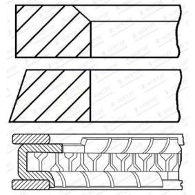 Achetez des Jeu de segments de pistons GOETZE ENGINE 08-447205-00 à prix pour 15,57 €