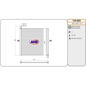 Kühler, Motorkühlung von AHE günstig für 182,37 €