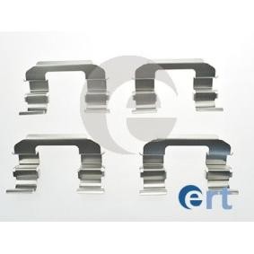 Compre Kit de acessórios, pastilhas de travão da ERT 420062 a um preço baixo por 4,32 €