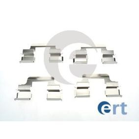 Compre Kit de acessórios, pastilhas de travão da ERT 420077 a um preço baixo por 4,75 €