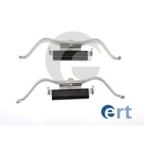 Compre Kit de acessórios, pastilhas de travão da ERT 420090 a um preço baixo por 6,20 €