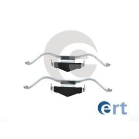 Compre Kit de acessórios, pastilhas de travão da ERT 420102 a um preço baixo por 8,41 €