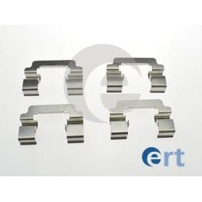 Compre Kit de acessórios, pastilhas de travão da ERT 420143 a um preço baixo por 6,71 €