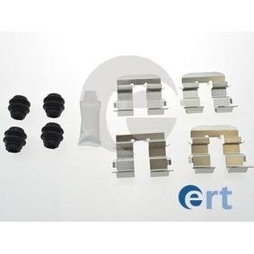 Compre Kit de acessórios, pastilhas de travão da ERT 420147 a um preço baixo por 9,35 €
