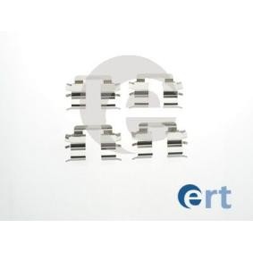 Compre Kit de acessórios, pastilhas de travão da ERT 420157 a um preço baixo por 6,98 €