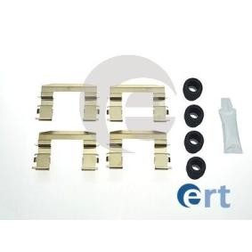 Compre Kit de acessórios, pastilhas de travão da ERT 420179 a um preço baixo por 12,88 €