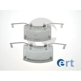 Compre Kit de acessórios, pastilhas de travão da ERT 420185 a um preço baixo por 10,76 €