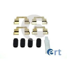 Compre Kit de acessórios, pastilhas de travão da ERT 420201 a um preço baixo por 10,59 €
