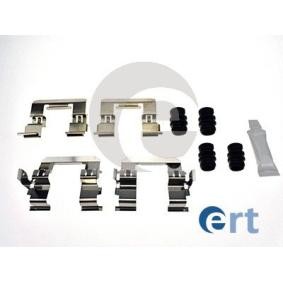 Compre Kit de acessórios, pastilhas de travão da ERT 420202 a um preço baixo por 8,33 €