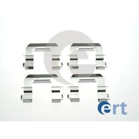 Compre Kit de acessórios, pastilhas de travão da ERT 420214 a um preço baixo por 5,82 €