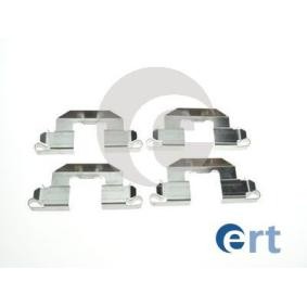 Compre Kit de acessórios, pastilhas de travão da ERT 420245 a um preço baixo por 8,92 €
