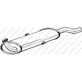 Endschalldämpfer von BOSAL 105-933