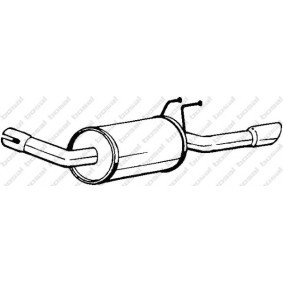 Compre Panela de escape de BOSAL online para Scorpio II Carrinha (GNR, GGR) a preços moderados