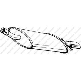 Compre Panela de escape traseira da BOSAL 154-975 a um preço baixo por 62,49 €