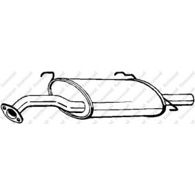 Compre Panela de escape traseira da BOSAL 228-281 a um preço baixo por 171,81 €