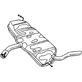 Compre Panela de escape traseira da BOSAL 233-077 a um preço baixo por 160,27 €
