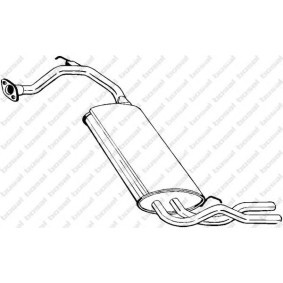 Compre Panela de escape traseira da BOSAL 278-353 a um preço baixo por 103,69 €