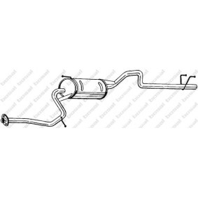 Compre Panela de escape traseira da BOSAL 285-043 a um preço baixo por 110,51 €
