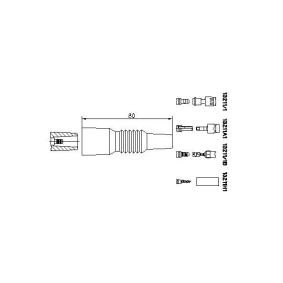 Comprar Conector, distribuidor de encendido de BREMI 13211/1 a bajo precio de 9,70 €