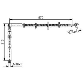 Acquista Tubo freno da BOSCH 1 987 481 A63 a buon mercato per soli 40,30 €