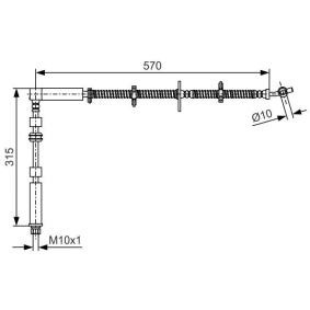 Acquista Tubo freno da BOSCH 1 987 481 A64 a buon mercato per soli 56,21 €