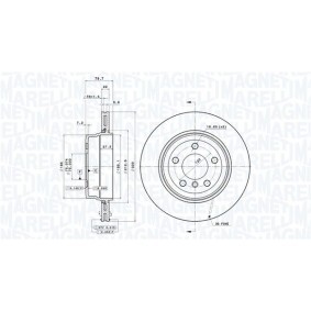 Køb Bremseskive af MAGNETI MARELLI 360406004501 til den lave pris 1335,96 DKK