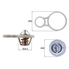 Achetez des Thermostat d'eau MAHLE ORIGINAL TX 255 91 à prix pour 24,49 €