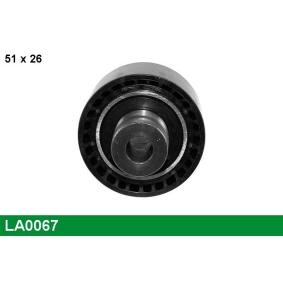 Compre Polia de desvio / de guia, correia trapezoidal estriada da LUCAS LA0067 a um preço baixo por 40,44 €